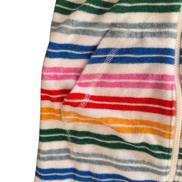Hanna Andersson Multicolor Striped Kids Swim Coverup - Picture 3 of 4